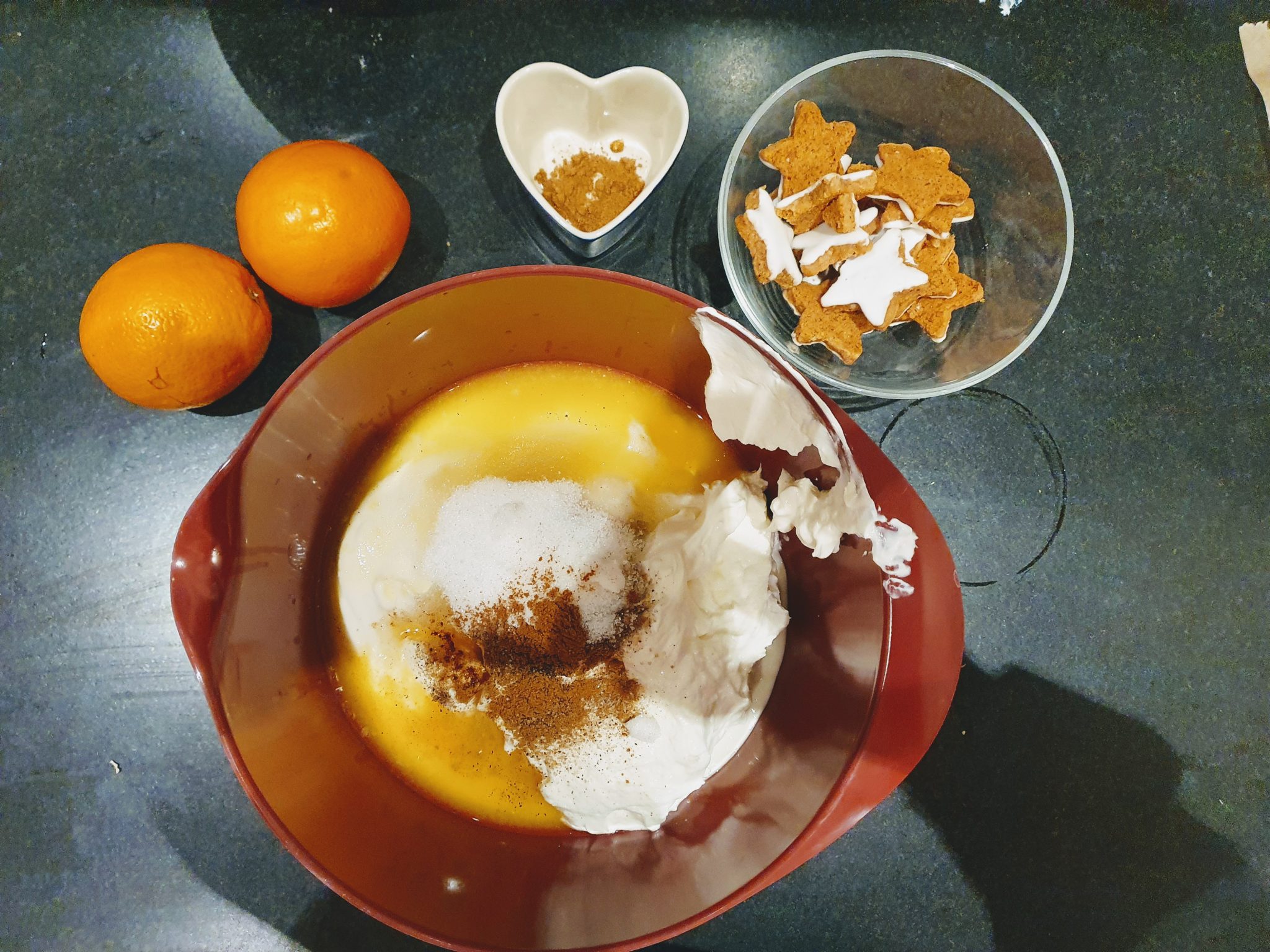 Frau-Mutter.com - Dessert für Weihnachten: Orangen-Mascarpone Creme