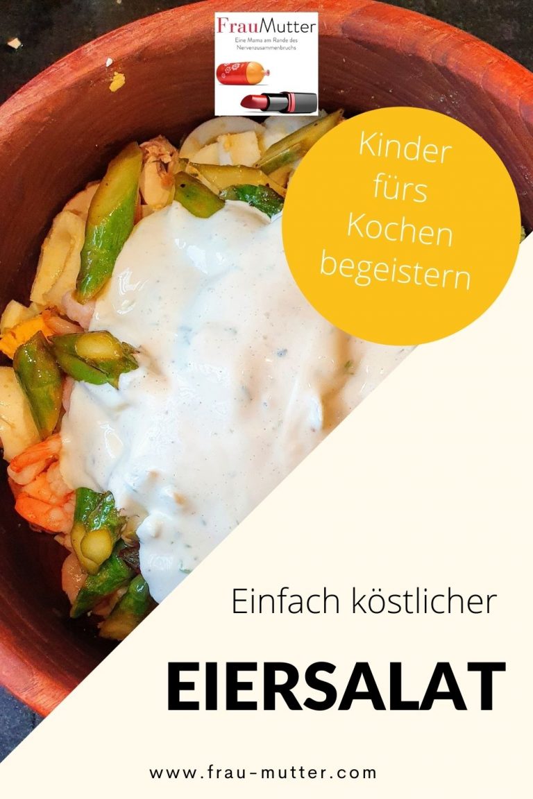 Frau-Mutter.com Rezept: Schneller und köstlicher Eiersalat mit grünem ...